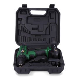 Koma Tools 14v-ta-k Taladro Atornillador a Batería 14.4V 1.5Ah 0-700RPM 18Nm con Portabrocas Automático Ø10mm, Maletín, Batería y Cargador Koma Tools 14v-ta-k Taladro Atornillador a Batería 14.4V 1.5Ah 0-700RPM 18Nm con Portabrocas Automático Ø10mm, Maletín, Batería y Cargador