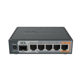 Mikrotik hEX S Router Gigabit Ethernet Negro Precio: 78.49999993. SKU: B19TWV4TRC