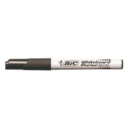 Rotulador Bic Velleda Para Pizarra Negro Punta Redonda 1,4 mm 12 unidades