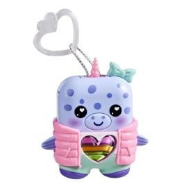 Hasbro HASG2214ES0 Nano-mals Bubbly el Narval, compañero electrónico con más de 70 reacciones, para niños a partir de 5 años