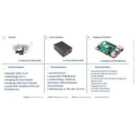 Raspberry Pi 4B ARMOR 4GB KIT V . Basic kit with Powr adapter case and board Precio: 159.59000002. SKU: B1HJ8YL3LC