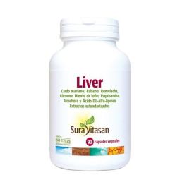 SURA VITASAN Liver 90Cápsulas con Alcachofa y Cardo Mariano para el Mantenimiento Hepático Precio: 55.9499996. SKU: B1HFP3YC3G