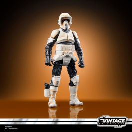 HASBRO Figura Star Wars The Mandalorian: Speeder Bike con Scout Trooper y Grogu 9cm con Accesorios