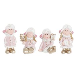Adorno Navideño DKD Home Decor Resina Ángel (3,5 x 2,5 x 4 cm) (4 Unidades) Precio: 5.59000035. SKU: B12CCM8YXZ