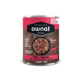Ownat Wetline para Perro - Alimento Húmedo de Buey y Salmón, 12 Latas de 395 gr - 100% Natural Precio: 39.5000001. SKU: B1FX7VWBMJ