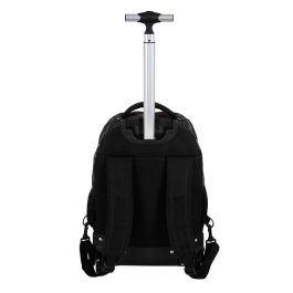 Disney Mickey Mouse Mochila Trolley GTS FAN Year Escolar con Ruedas, 30L, Negro