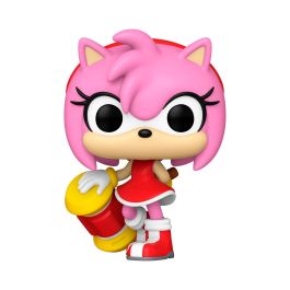 Funko 70582 Pop! Figura de Vinilo Amy Rose Sonic The Hedgehog 9cm, con su característico martillo, ideal para coleccionistas de SEGA Precio: 13.50000025. SKU: B1GM3SRDAS