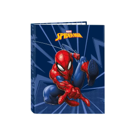 Safta Carpeta Folio 4 Anillas Mixtas Spiderman Carton Forrado 25mm Precio: 11.49999972. SKU: B1BEV95L7L