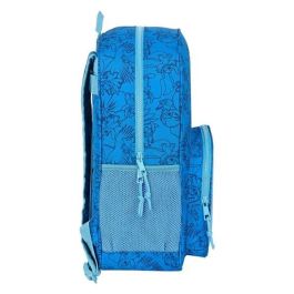 Mochila Escolar Stitch Azul 33 x 42 x 14 cm Mochila Escolar Stitch Azul 33 x 42 x 14 cm