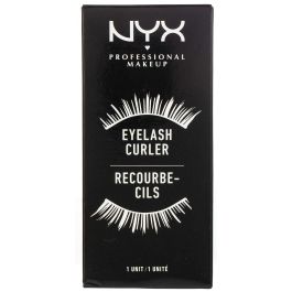 Nyx Professional Make Up Rizador de Pestañas Ergonómico con Almohadillas de Silicona para Rizado Perfecto, Cruelty Free y Vegano 1 unidad