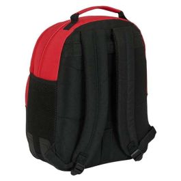 Mochila Escolar Sevilla Fútbol Club Negro Rojo 32 x 42 x 15 cm Mochila Escolar Sevilla Fútbol Club Negro Rojo 32 x 42 x 15 cm