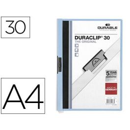 Carpeta Duraclip Dossier Pinza Lateral Azul Capacidad 30 Hojas Precio: 1.9499997. SKU: B1D33SJXSH