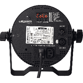 Algamlight Foco Proyector LED 12x10W 6-en-1 RGBWAU Slim PAR IP20 con Control Remoto IR y DMX