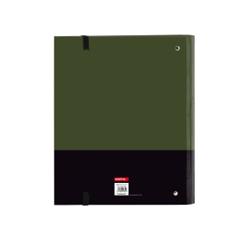 Carpeta de anillas Safta Dark forest Negro Verde 27 x 32 x 3.5 cm