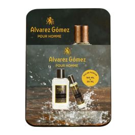 Alvarez Gomez Alvarez G.Barberia Lata Eau de Parfum 150ml + 30ml Edición Limitada Fragancia Masculina Fresca Elegante Cítrica Oriental Amaderada