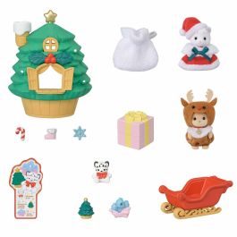 Sylvanian Families SYL5054131058220 Minifiguras Casa de Papá Noel - Juguete Infantil a partir de 3 años