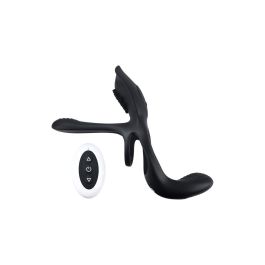 Anillo para el Pene Playboy Playboy Negro Anillo para el Pene Playboy Playboy Negro