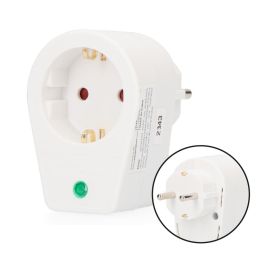 Edm Clavija con Protección Térmica para Enchufe Tipo F (Retractilada) 10A 250V Blanco Precio: 4.49999968. SKU: S7916874