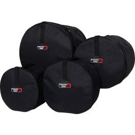 Gator Set Fundas Batería Bop Nylon 12"x14"x18" + 14"x5.5" para Transporte y Protección