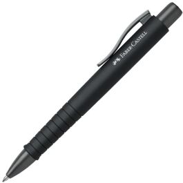 FABER-CASTELL KS Poly Ball Urban BK Bolígrafo Retráctil con Pulsador Recargable Punta Extra-Gruesa Tinta Azul Cuerpo Negro 1ud Precio: 18.8899997. SKU: B1DFEF25QG