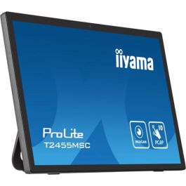 MONITOR IIYAMA 24" TACTIL T2455MSC-B1, IPS, 1920x1080, HDMI, DISPLAYPORT, 2 USB 3.0, ALTAVOCES, WEBCAM &amp; MICROFONO