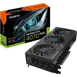GIGABYTE EAGLE GeForce RTX 4070 SUPER OC 12GB GDDR6X Gaming Tarjeta Gráfica PCI Express 4.0 3 Ventiladores 7680x4320 Px