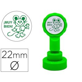 Sello Artline Emoticono Muy Bien Color Verde 22 mm Diametro Precio: 6.69000046. SKU: B138DWVXA3