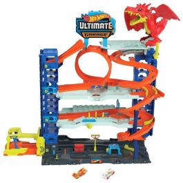 Hot Wheels HKX48 Super Garage Dragon: Gran Pista de Coches con Ataque para Vehículos de Juguete Precio: 152.99000057. SKU: B1ER5MASHR