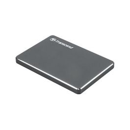 Transcend TS2TSJ25C3N Disco Duro Externo 2TB USB 3.1 Gen 1 Aluminio Gris 2.5" 5400 RPM