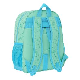 Safta Mochila Junior Adapt.Carro Stitch "Aloha" 32x38x12 cm
