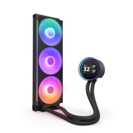 NZXT Kraken Elite 360 RGB Procesador Sistema de refrigeración líquida todo en uno 12 cm Negro 1 pieza(s) NZXT Kraken Elite 360 RGB Procesador Sistema de refrigeración líquida todo en uno 12 cm Negro 1 pieza(s)
