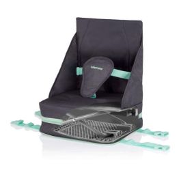 Babymoov Enhancer Up & Go Refuerzo Portátil Ajustable en Altura (7-14cm) Ultra Compacto (7cm Plegado) para Silla de Bebé Gris