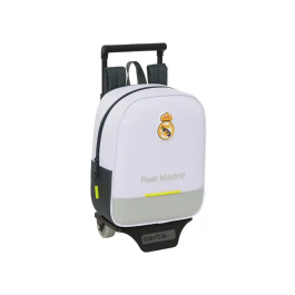 Mochila Escolar Real Madrid C.F. Blanco 22 x 27 x 10 cm Precio: 32.49999984. SKU: B1FCYPK9XE
