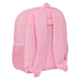 Mochila junior adaptable carro reciclado glowlab kids sweet home 32x38x12 cm Mochila junior adaptable carro reciclado glowlab kids sweet home 32x38x12 cm