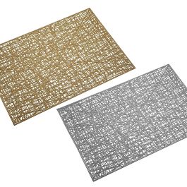 Salvamantel Plateado Versa 45CM (6 Unidades) Salvamantel Plateado Versa 45CM (6 Unidades)