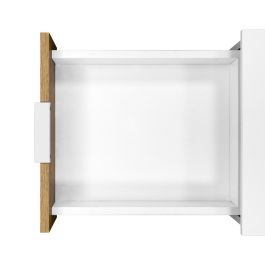 Phoenix technologies Cajonera Artisan Blanca, 2 cajones con sistema de cierre, ruedas con freno, 40x44.2x54.5 cm