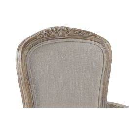 DKD Home Decor Silla Tradicional Marron Beige 57 x 94 x 57 cm (2 Unidades)