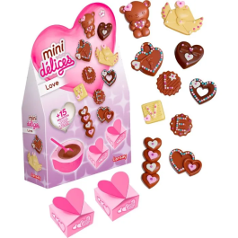 Lansay Mini Delights - Kit para Hacer Chocolate en Forma de Corazón - A Partir de 6 Años - AAAPP11036