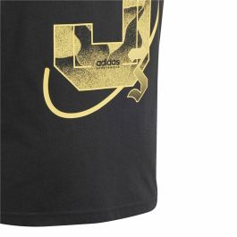 Camiseta de Manga Corta Adidas Hot G Negro