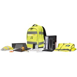 DICOTA HI-VIS 25L Mochila para portátil hasta 39,6cm 15.6" Amarillo
