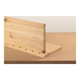 Wolfcraft 2907000 Bolsa con 150 espigas corrugadas de haya Ø8x40mm para ensamblajes de madera