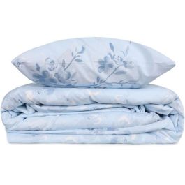 Juego de Cama ASI8681181814802 - 1 Funda Nórdica 220x240 cm + 2 Fundas de Almohada 60x60 cm - 100% Algodón Reforzado Azul