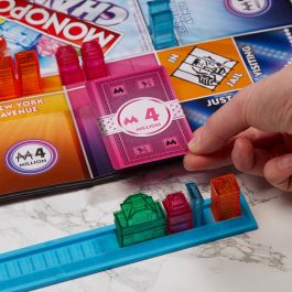 Hasbro Games F8555 Monopoly Chance Juego Rápido para 20 Minutos