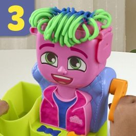 Play-Doh F8807 Juego Peluquería Con Estilo de Plastilina para Niños, Crea y Estiliza Divertidos Cabellos Play-Doh, Edad Recomendada +3 años