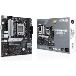 ASUS Placa Base PRIME B650M-K, AMD B650 Chipset, Zócalo AM5, Micro ATX, Referencia 90MB1F60-M0EAY0 Precio: 108.89000056. SKU: B1K4SH79EP