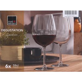 Royal Leerdam Set 6 Copas Vino 59 cl "Degustation"