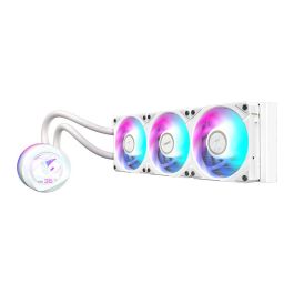 GIGABYTE WATERFORCE X II 360 ICE Sistema de Refrigeración Líquida Todo en Uno para Procesador 12 cm Blanco