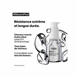 L'Oreal Concentrado SteamPod 3 en 1 - Tratamiento Alisante Protector Térmico hasta 230°C Anti-encrespamiento 50ml