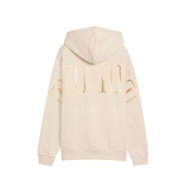 Sudadera con Capucha Mujer Puma Maximal Metallic Beige L