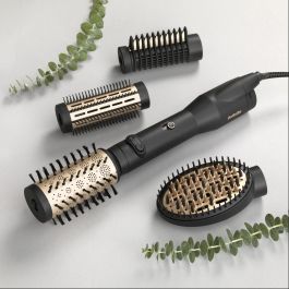 Babyliss AS970E Cepillo de Aire Rotatorio Big Hair Lustre 650W, Iónico con 4 Accesorios para Volumen, Alisar y Puntas